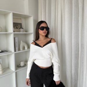 Sweater encaje